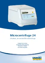 Предварительный просмотр 1 страницы StarLab Microcentrifuge 24 Original Instruction