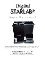 Предварительный просмотр 1 страницы StarLab Science First Digital STARLAB Setup And Operation Manual