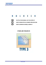 Starline ROLDECK 3 Instruction Manual preview