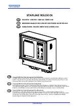 Starline ROLDECK RDEB 2006 Manual preview