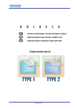 Starline ROLDECK Series Instruction Manual preview