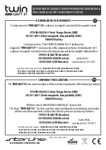 Preview for 2 page of Starline Twin QAFT 4T Quick Start Manual