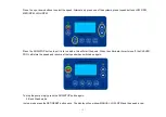 Preview for 12 page of Starmatrix Clever-Pool M/220V Installation, Operation & Maintanence Instructions