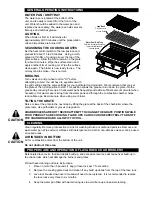 Предварительный просмотр 6 страницы StarMax 6015CBF Installation And Operation Instructions Manual