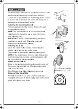 Предварительный просмотр 4 страницы StarMax STFFW40-F3F Owner'S Manual