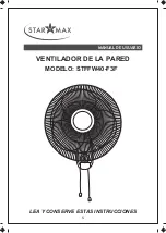 Предварительный просмотр 6 страницы StarMax STFFW40-F3F Owner'S Manual