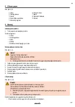 Preview for 107 page of Starmix AirStar Series Operating Instructions Manual