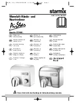 Preview for 4 page of Starmix AirStar ST 2400 E Mounting Instructions And Directions For Use