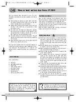 Preview for 9 page of Starmix AirStar ST 2400 E Mounting Instructions And Directions For Use