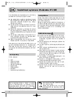 Preview for 27 page of Starmix AirStar ST 2400 E Mounting Instructions And Directions For Use