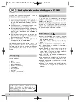 Preview for 33 page of Starmix AirStar ST 2400 E Mounting Instructions And Directions For Use