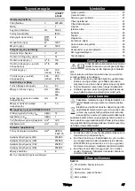 Preview for 47 page of Starmix eCRAFT L-1422 Operating Instructions Manual