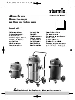 Preview for 6 page of Starmix GS 10 Series Operating Instructions Manual