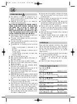 Preview for 12 page of Starmix GS 10 Series Operating Instructions Manual