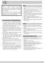 Preview for 37 page of Starmix GS 2078 Operating Instructions Manual