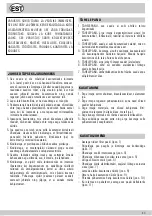 Preview for 43 page of Starmix GS 2078 Operating Instructions Manual