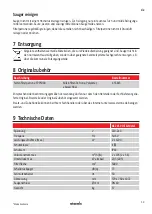 Preview for 13 page of Starmix GS 2450 Oil & Metal Operating Instructions Manual