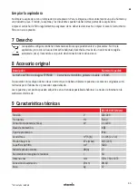 Preview for 45 page of Starmix GS 2450 Oil & Metal Operating Instructions Manual