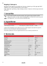 Preview for 78 page of Starmix GS 2450 Oil & Metal Operating Instructions Manual