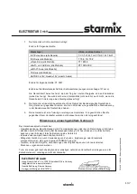 Preview for 137 page of Starmix GS 2450 Oil & Metal Operating Instructions Manual