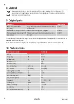 Preview for 34 page of Starmix GS H-1150 ATEX Zone 22 Operating Instructions Manual