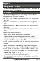 Preview for 15 page of Starmix HS 12 Series Operating Instructions Manual