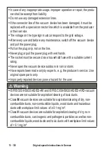 Preview for 16 page of Starmix HS 12 Series Operating Instructions Manual