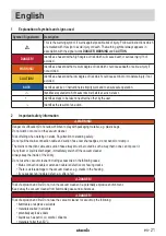 Preview for 2 page of Starmix iPulse H-1235 Asbest Operating Instructions Manual