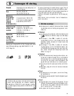 Preview for 55 page of Starmix IS ARH-1250/1225 Operating Instructions Manual