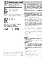 Preview for 111 page of Starmix IS ARH-1250/1225 Operating Instructions Manual