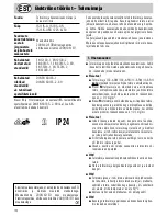 Preview for 132 page of Starmix IS ARH-1250/1225 Operating Instructions Manual