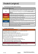 Preview for 10 page of Starmix IS H-1225 Asbest Operating Instructions Manual