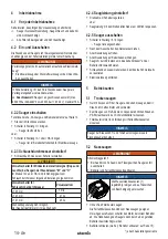 Preview for 14 page of Starmix IS H-1225 Asbest Operating Instructions Manual