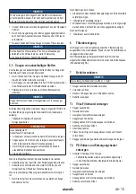 Preview for 15 page of Starmix IS H-1225 Asbest Operating Instructions Manual