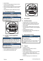 Preview for 16 page of Starmix IS H-1225 Asbest Operating Instructions Manual