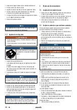 Preview for 46 page of Starmix IS H-1225 Asbest Operating Instructions Manual