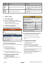 Preview for 66 page of Starmix IS H-1225 Asbest Operating Instructions Manual