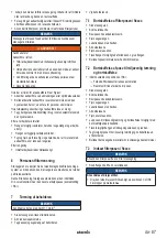 Preview for 87 page of Starmix IS H-1225 Asbest Operating Instructions Manual