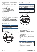 Preview for 98 page of Starmix IS H-1225 Asbest Operating Instructions Manual