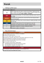 Preview for 103 page of Starmix IS H-1225 Asbest Operating Instructions Manual