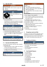 Preview for 107 page of Starmix IS H-1225 Asbest Operating Instructions Manual