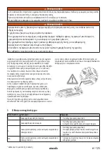 Preview for 125 page of Starmix IS H-1225 Asbest Operating Instructions Manual