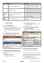 Preview for 126 page of Starmix IS H-1225 Asbest Operating Instructions Manual