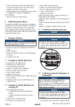 Preview for 128 page of Starmix IS H-1225 Asbest Operating Instructions Manual