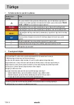 Preview for 134 page of Starmix IS H-1225 Asbest Operating Instructions Manual