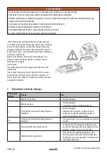 Preview for 146 page of Starmix IS H-1225 Asbest Operating Instructions Manual