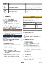 Preview for 147 page of Starmix IS H-1225 Asbest Operating Instructions Manual