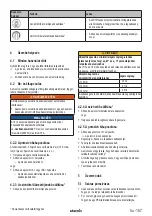 Preview for 157 page of Starmix IS H-1225 Asbest Operating Instructions Manual