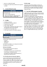 Preview for 160 page of Starmix IS H-1225 Asbest Operating Instructions Manual