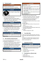 Preview for 168 page of Starmix IS H-1225 Asbest Operating Instructions Manual